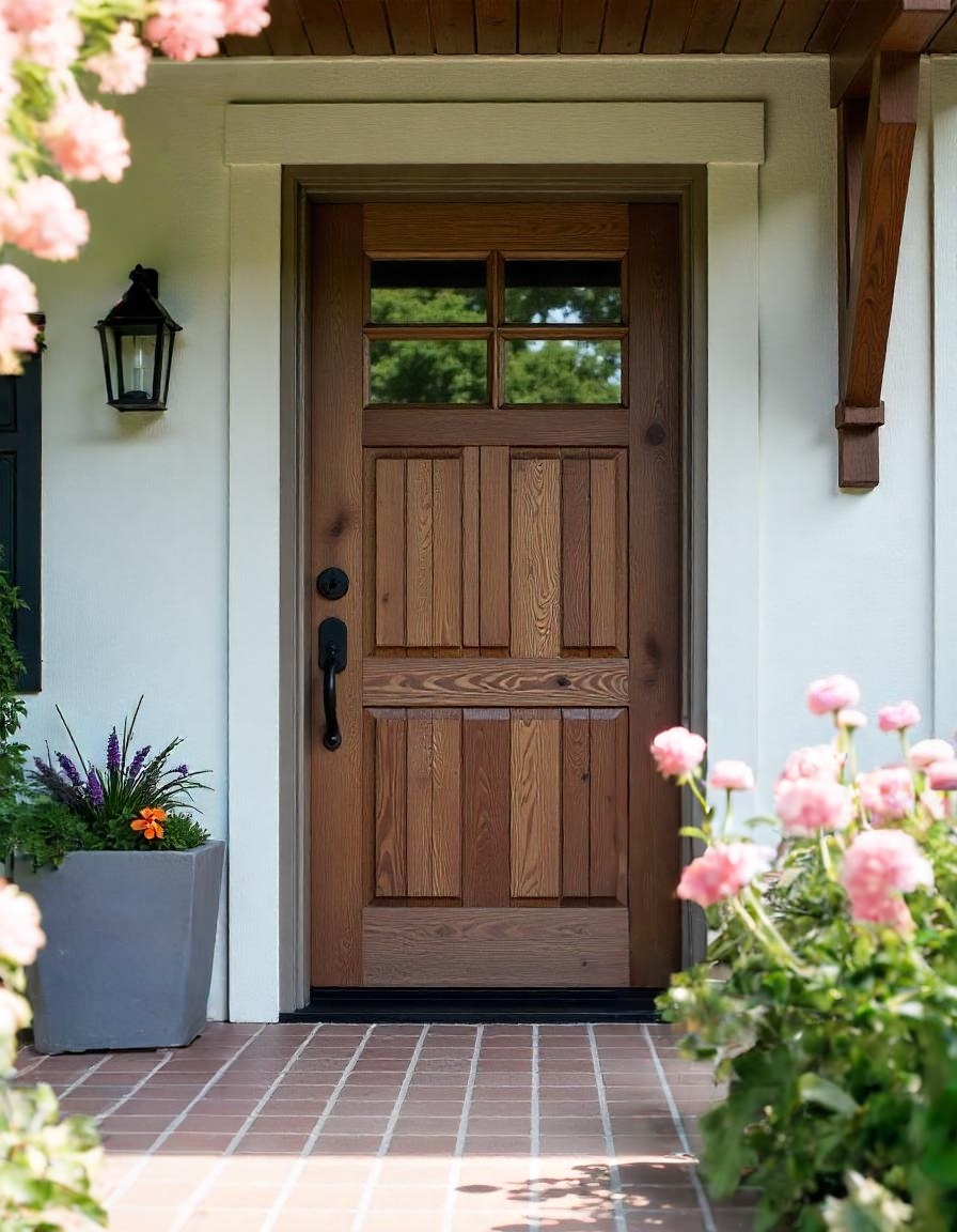 Eleganckie okna i drzwi